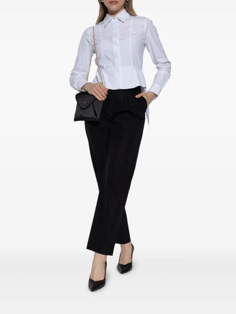 Max Mara peplum shirt - White