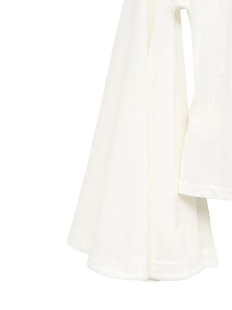 Jacquemus long-sleeved tie blouse - Neutrals