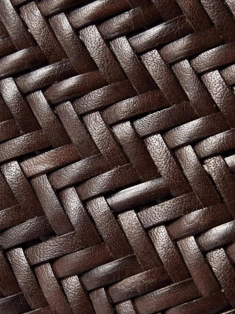 DRAGON DIFFUSION Big Nantucket handwoven big tote bag - Brown