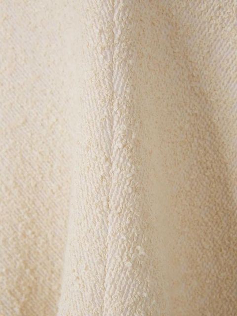 KHAITE V-back flared skater dress - Neutrals