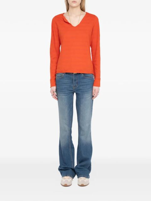 Zadig&Voltaire striped long-sleeve top - Orange - zdjęcie produktu nr 2