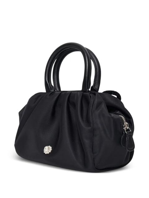 Simone Rocha beaded-bow gathered shoulder bag - Black - zdjęcie produktu nr 2