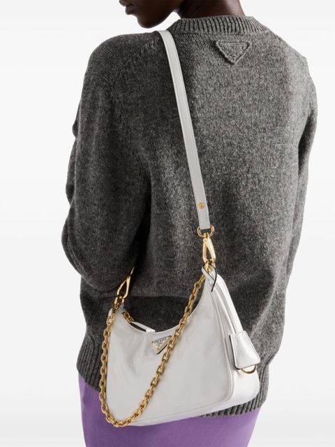 Prada Re-Edition shoulder bag - White - zdjęcie produktu nr 2