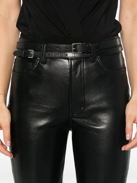 ANINE BING Bruno trousers - Black