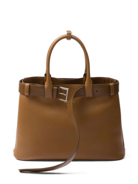 Prada large Buckle tote bag - Brown - zdjęcie produktu nr 1