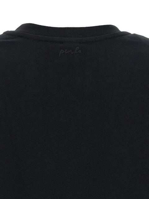 PINKO Myranda cotton vest - Black