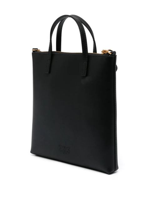 PINKO small Shopper leather bag - Black