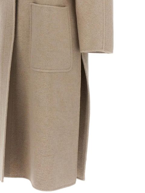 Max Mara patch-pocket cashmere coat - Neutrals - zdjęcie produktu nr 2