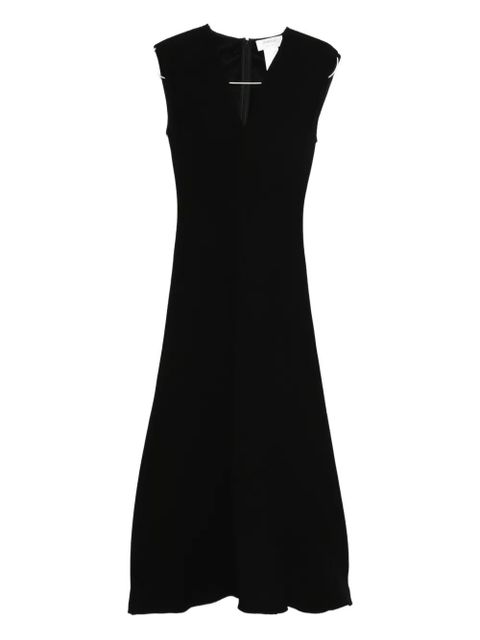Sportmax SPXPECORA V-neck maxi dress - Black