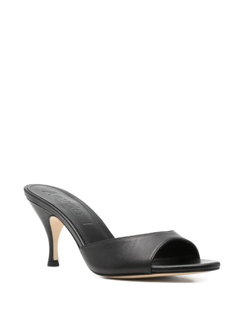 Aeyde Samia leather sandals - Black - zdjęcie produktu nr 2