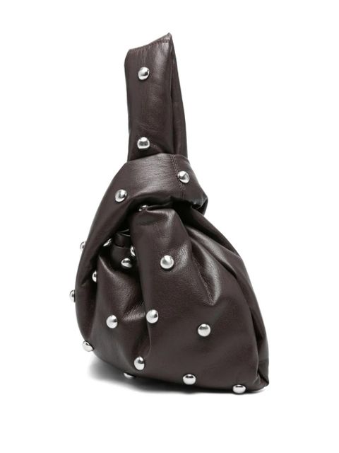 Nanushka small knot clutch bag - Brown - zdjęcie produktu nr 2