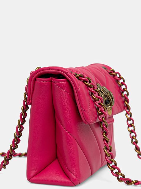 Kurt Geiger London torebka skórzana MINI KENSINGTON kolor różowy 5017357109 - zdjęcie produktu nr 2