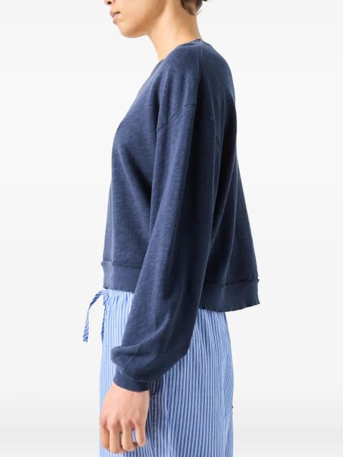 American Vintage Sonoma long-sleeve T-shirt - Blue