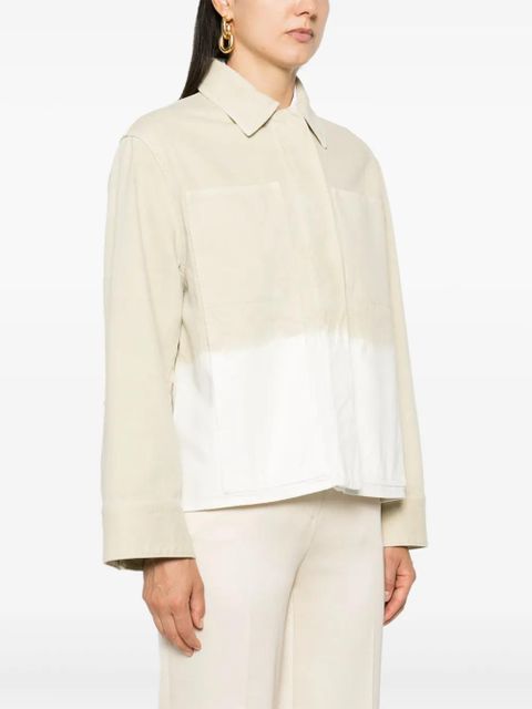 Jil Sander dye-effect jacket - Neutrals