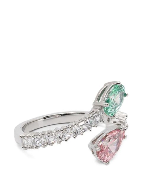 Swarovski x Ariana Grande capsule teardrop band ring - Silver - zdjęcie produktu nr 1