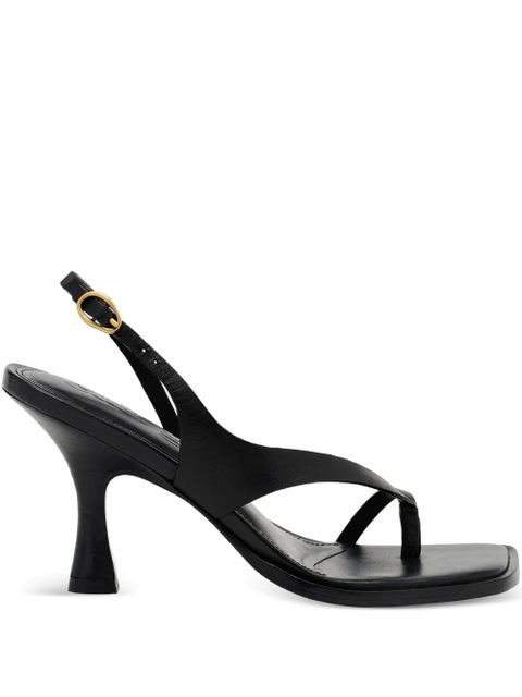 Cult Gaia Paxton square-toe heeled sandals - Black - zdjęcie produktu nr 1