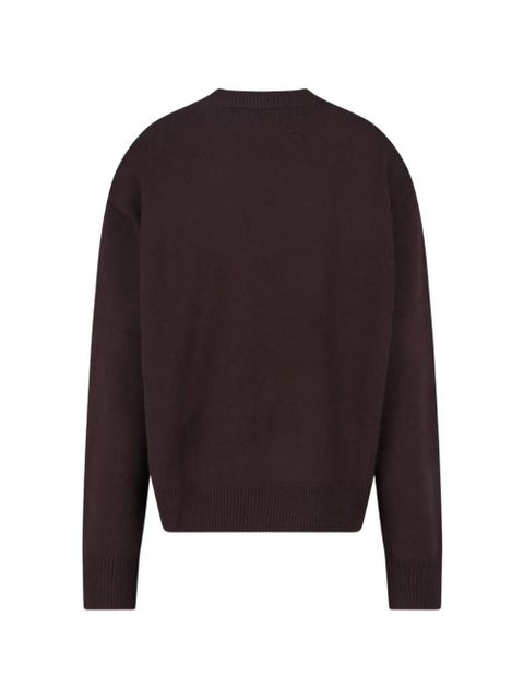 The Frankie Shop Rafella crew-neck sweater - Brown - zdjęcie produktu nr 2