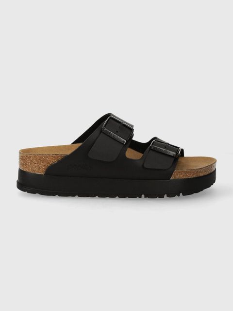 Birkenstock klapki BIRKENSTOCK X PAPILLIO Arizona Platform Flex damskie kolor czarny 1027395