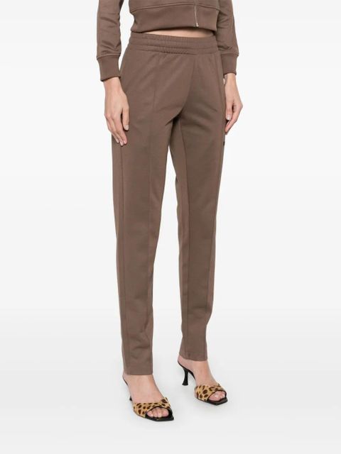 The Attico logo-appliqué sweatpants - Brown - zdjęcie produktu nr 2