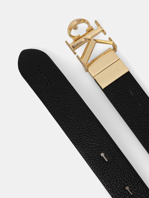 Calvin Klein pasek dwustronny damski kolor czarny LV04F7044G - zdjęcie produktu nr 2