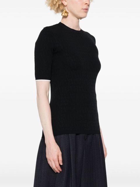 Valentino Garavani Toile Iconographe-pattern top - Blue