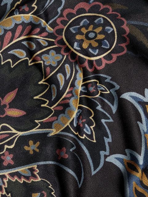 ETRO paisley print maxi-dress - Black - zdjęcie produktu nr 2