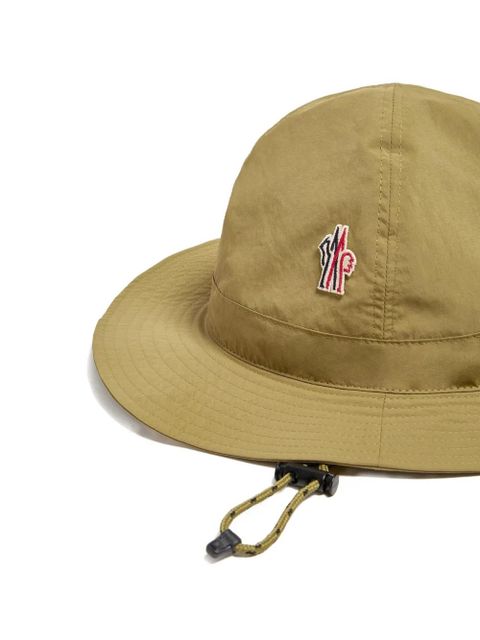 Moncler Grenoble wide-brim bucket hat - Green