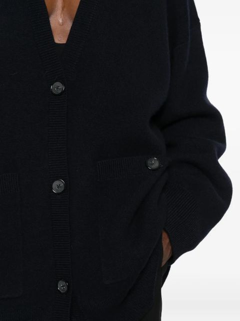 TOTEME V-neck cardigan - Black
