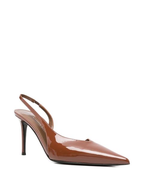 Giuseppe Zanotti pointed slingback pumps - Brown - zdjęcie produktu nr 2
