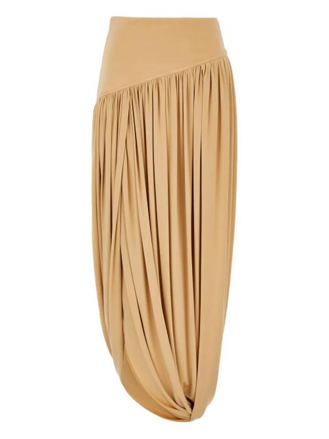 Ferragamo skirt with basque detail - Neutrals - zdjęcie produktu nr 1