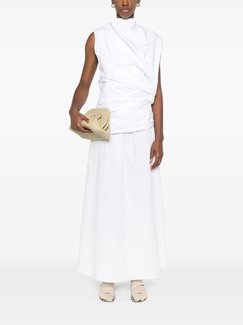 Jil Sander poplin top - White - zdjęcie produktu nr 2