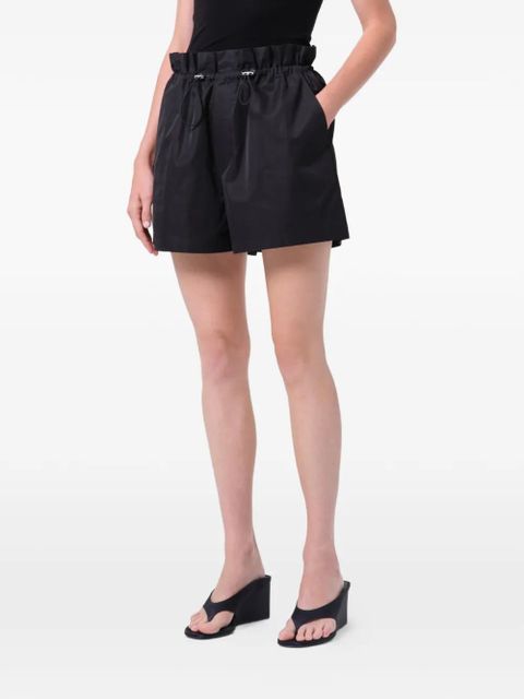 AGOLDE Lydia drawstring-fastening shorts - Black - zdjęcie produktu nr 1