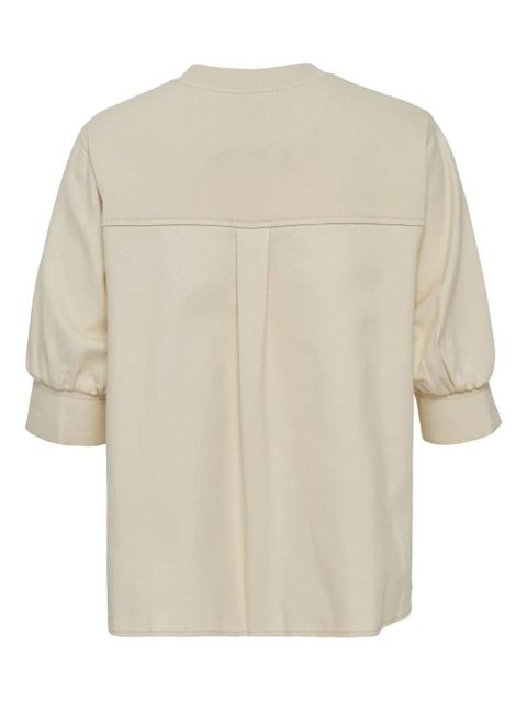 3.1 Phillip Lim puff-sleeve sweatshirt - Neutrals - zdjęcie produktu nr 2