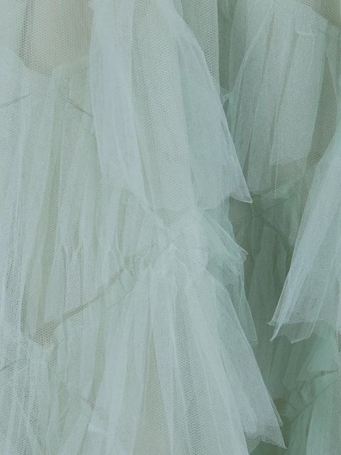 Essentiel Antwerp ruffled midi skirt - Green