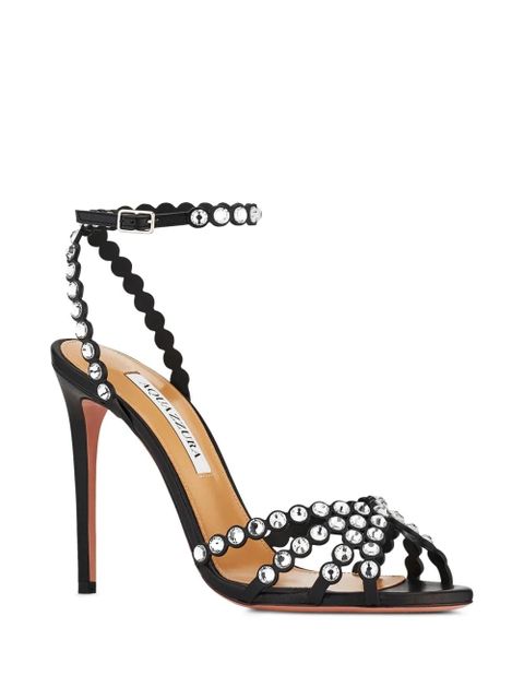 Aquazzura 105mm Tequila sandals - Black - zdjęcie produktu nr 2