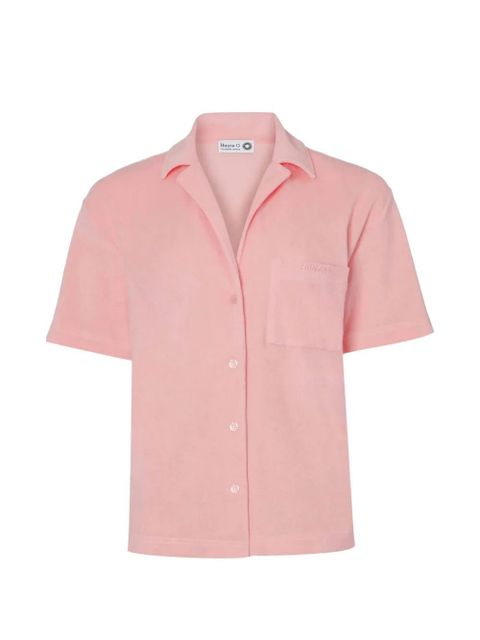 Hunza G short-sleeve towelling shirt - Pink - zdjęcie produktu nr 1