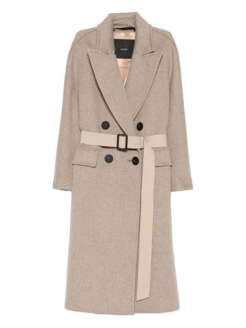 Max Mara belted cashmere coat - Neutrals - zdjęcie produktu nr 1