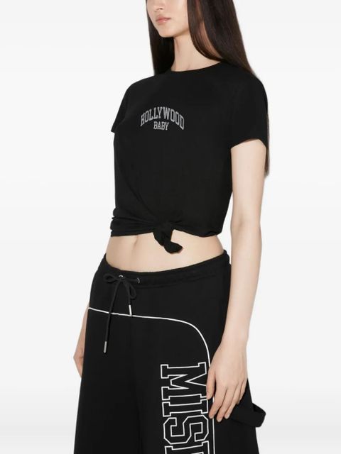 MISBHV knot-detailed T-shirt - Black