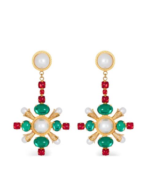 Balmain Baroque pendant earrings - Gold - zdjęcie produktu nr 1