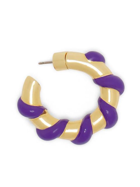 Lanvin twist-detail earrings - Gold - zdjęcie produktu nr 2