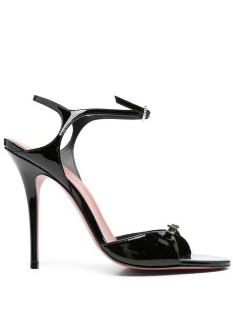 Amina Muaddi 105mm Adut sandals - Black - zdjęcie produktu nr 1