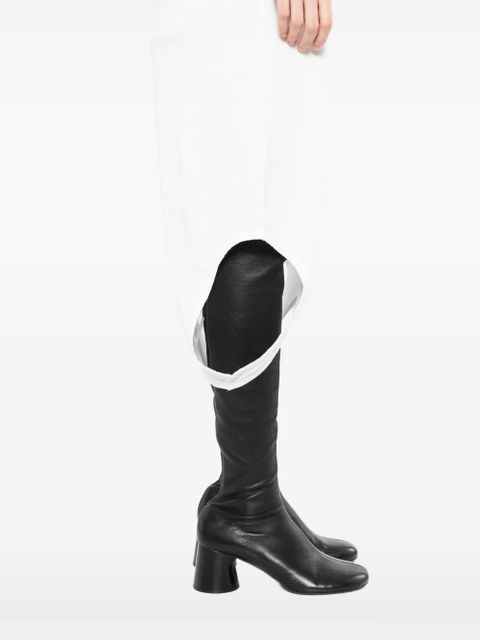 MM6 Maison Margiela printed mini dress - White