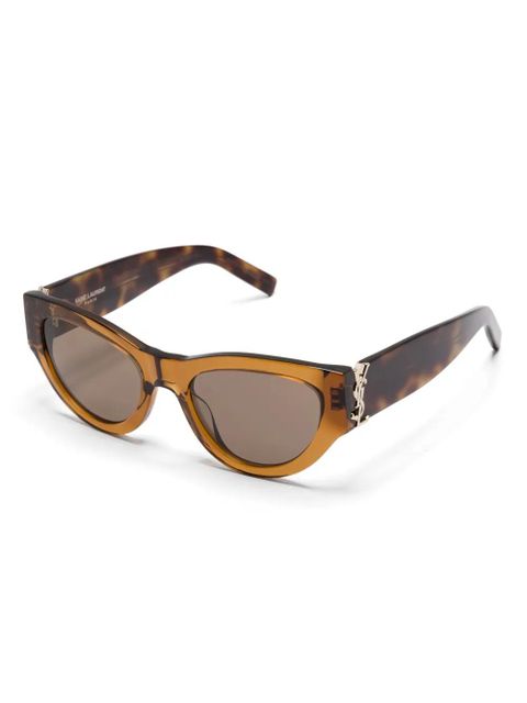 Saint Laurent Eyewear SLM94 sunglasses - Brown - zdjęcie produktu nr 2