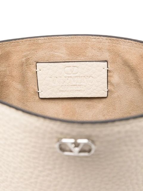 Valentino Garavani fringed cross body bag - Neutrals