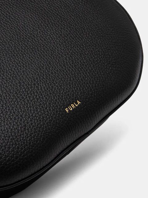 Furla torebka skórzana kolor czarny WB01489.BX0176.O6000