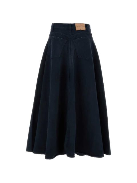 Balenciaga A-line maxi skirt - Blue - zdjęcie produktu nr 2