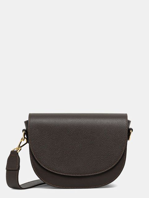 Answear.LAB torebka skórzana kolor brązowy - zdjęcie produktu nr 1