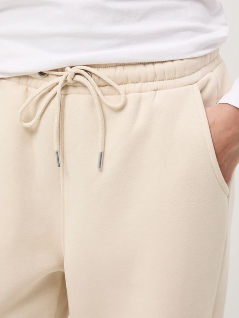 Medicine spodnie dresowe damskie kolor beżowy gładkie - zdjęcie produktu nr 2