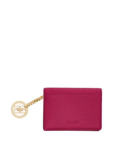 GANNI Bou flap card holder - Pink - zdjęcie produktu nr 2