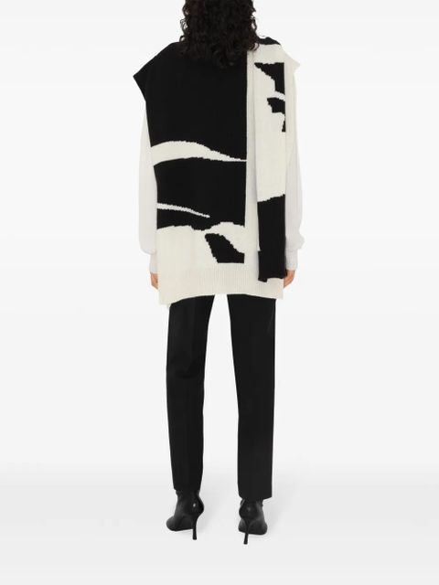 Burberry Equestrian Knight motif cape - Black - zdjęcie produktu nr 1